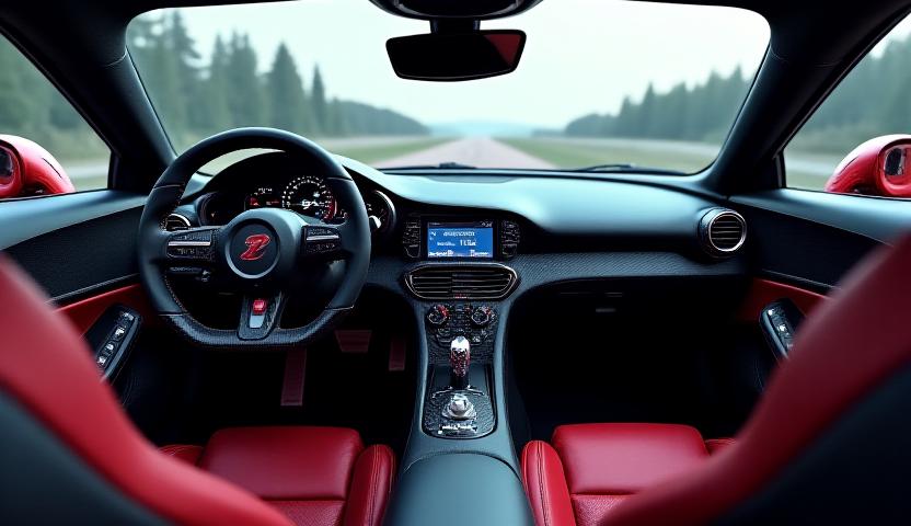 Crimson Velocity Interior